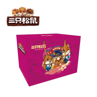 三只松鼠 每日坚果礼盒混合干果碧根果礼盒节日送礼 松鼠迎福 1513g礼盒装