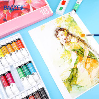 宝克(baoke) WP802#18色 水粉画颜料画画美术专用 水粉画学生儿童入门级绘画套装 18支/套 单套价格