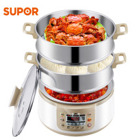 苏泊尔（SUPOR）电火锅 ZN28YC808-130 多功能电热锅电锅电煮锅电火锅三层大容量10L