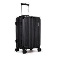 外交官(Diplomat)磨砂面拉杆箱RS登机箱行李箱男女旅行箱万向轮TSA密码锁箱TC-651系列 磨砂黑 20寸