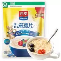 Zs-西麦 燕麦片 无添加蔗糖 营养代餐 早餐食品 即食 冲饮谷物 家庭分享装1480g