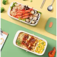 生活元素 蒸煮电饭盒F58-绿色