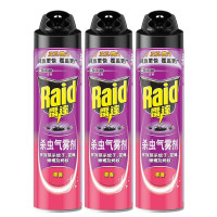 杀虫喷雾剂 紫色600ml×3瓶