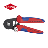 凯尼派克(KNIPEX)97 53 04 自调式压线钳 用于套管端子的四方压接 切割类工具