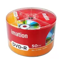 怡敏信imation 16速 dvd+r空白光盘 4.7gb DVD-R刻录盘 50片