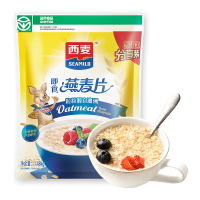 西麦 燕麦片 无添加蔗糖 营养代餐 早餐食品 即食 冲饮谷物 家庭分享装1480g