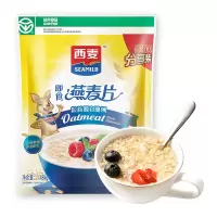 西麦 燕麦片 无添加蔗糖 营养代餐 早餐食品 即食 冲饮谷物 家庭分享装1480g