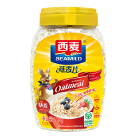 西麦 快煮罐装燕麦片 1kg