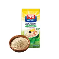 西麦有机纯燕麦片400g袋装 送礼中老年即食冲饮谷物懒人健身营养早餐代餐 400g*1袋