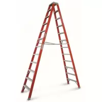 金锚  LFD420GFA 玻璃钢绝缘双侧梯150kg 高度3998mm 黄色(包装数量 1件)