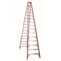 金锚  LFD480GFA 玻璃钢绝缘双侧梯150kg 高度4571mm 黄色(包装数量 1件)