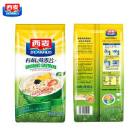 西麦有机燕麦片纯燕麦片早餐食品冲饮谷物即食未添加蔗糖560g袋装