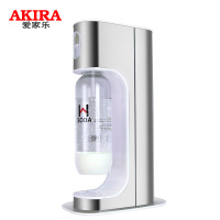 新加坡爱家乐(AKIRA)苏打水机气泡水机家用自制碳酸冷饮料汽水机商用苏打水机 浅灰色