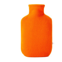 热水袋 加厚注水暖水袋 活泼橙色