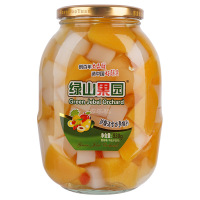 绿山果园冰糖混合水果罐头930g