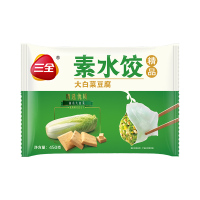 三全大白菜豆腐素水饺450g