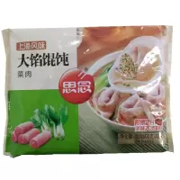 思念上海大馅馄饨菜肉味500g
