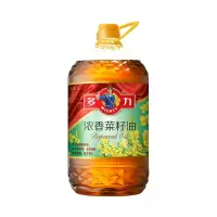 多力浓香菜籽油5L 桶装 压榨 菜籽油