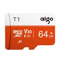 爱国者(aigo)T1(MicroSD)高速版存储卡 64GB