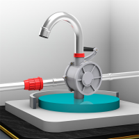 手动抽油泵 32型铝合金手摇油泵