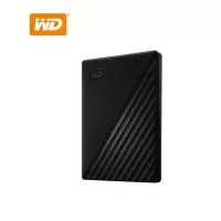 西部数据 4TB USB3.0 移动硬盘 My Passport随行版 黑色 大容量