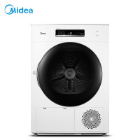 美的(Midea)MH100-H1W 10公斤大容量智能热泵烘干机 健康柔烘