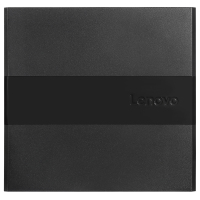 联想 LENOVO DB75-PLUS 8倍速 USB2.0外置光驱 DVD刻录机 黑色 (兼容WIN7/8/10/XP