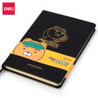 得力22212KAKAOFRIENDS记事本(黑色)