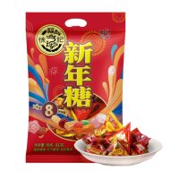 徐福记(Xu fuji)新年糖袋装800g