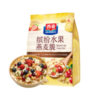 西麦 西澳阳光酸奶果粒烘焙燕麦片350g 代餐即食燕麦片营养早餐谷物冲饮干吃零食轻食 缤纷水果燕麦脆500g