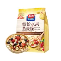 西麦 西澳阳光酸奶果粒烘焙燕麦片350g 代餐即食燕麦片营养早餐谷物冲饮干吃零食轻食 缤纷水果燕麦脆500g