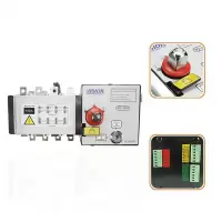 ATS-100A PC级智能双电源自动转换开关负载切换开关 100A/4P