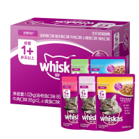 伟嘉 成猫妙鲜包混合口味装12包/盒