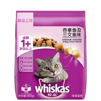 伟嘉 成猫猫粮吞拿鱼及三文鱼味 300g
