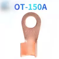 开口鼻 铜鼻子铜接线端子紫铜 铜鼻子线头 150A 20只（JT)
