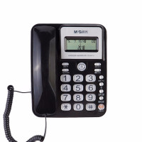 晨光(M&G) AEQ96754 标准型经典水晶按键电话机黑色(台)