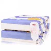 企购优品彩虹电热毯双人 JD104-19X双温双控170*140cm+暖手宝322