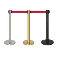 企购优品一米线栏杆隔离带护栏伸缩带围栏