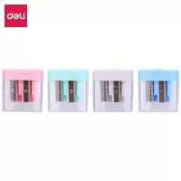 得力(deli) 0576 削笔刀 颜色随机 5个装