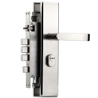 雨花泽 不锈钢家装高档入户门锁执手门锁木门锁具 YHZ-7513