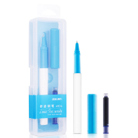 得力(WB)A904学生矫姿钢笔(可擦纯蓝/笔壳蓝)(1支/盒)