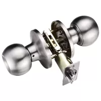 飞球( Fly.Globe) 304不锈钢三杆式球形门锁 FQ-607SS(28-75)