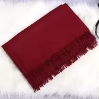枣红围巾