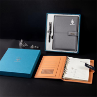 定制皮面本二件套灰色(单位:本)