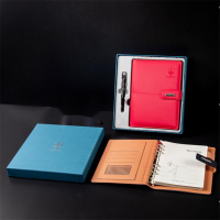 定制皮面本二件套红色（单位:本）