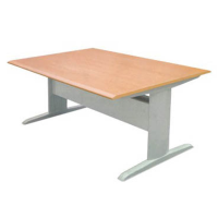 [乐助家]阅览桌 书桌(可定制) 钢木结合(计价单位:张)