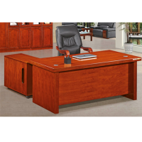 【微艺 WEIYI】JL-01BGZ1600 胡桃木贴面 油漆办公桌 办公桌 1600*800*760（计价单位：张）