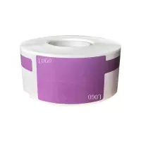 令文 LW-02PU-200 5G线缆标签 25*38+40mm 200张/卷 紫色