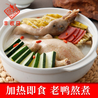 丰收日安吉扁尖老鸭汤2kg 加热即食新鲜整鸭浓缩高汤方便速食 便捷汤品