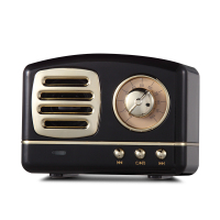 HYUNDAI韩国现代收音机便携复古怀旧迷你音箱 M11 黑色